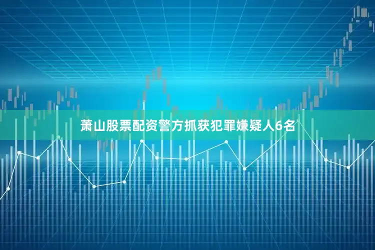 萧山股票配资警方抓获犯罪嫌疑人6名